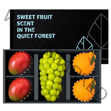 프리미엄 샤인머스켓1입&애플망고2입&한라봉2입 선물세트(총2.1KG이상), 단품