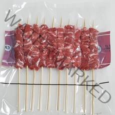 램원 양꼬치 캠핑양꼬치 400g 양념/꼬챙이증정, 1팩