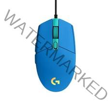 로지텍 유선마우스 G102 2ND, Blue