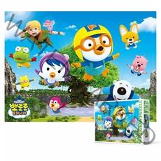 100피스 직소퍼즐 - 뽀로로 위 캔 플라이 (큰조각) 퍼즐맞추기 100피스퍼즐액자 퍼즐 퍼즐100 100조각퍼즐 직소퍼즐만들기 퍼즐액자 퍼즐, 1