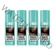로레알 파리 로레알파리 매직 리터치 75 ml, 다크 브라운, 4개