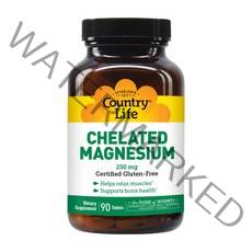 Country Life 킬레이트 마그네슘 250 mg, 90개입, 1개
