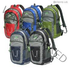 페라어스 등산 스트릿나염 30L 대용량 가방 OCBBT0008, 레드