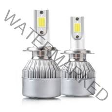 자동차 차량용 차량 LED 전조등 안개등 헤드라이트 교체 부품, 6.H4 2개입