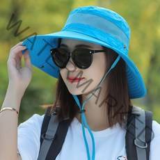 [사은품증정] 여성 등산모자 여름모자 벙거지 캠핑 낚시 아웃도어 사파리 여자 챙 모자-2022