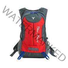 페라어스 남녀공용 미들배색 등산 백팩가방 OCBBT0005, 레드