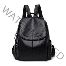 【DF】Xiangfei 캥거루 여성 가방 정품 여성 대용량 부드러운 가죽 배낭 패션 여행 가방