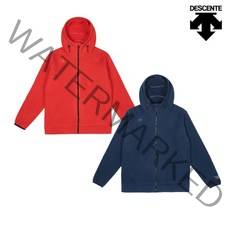 데상트 남녀공용 베이직 본딩 플리스 후드집업 S0323UKT96_NVRD