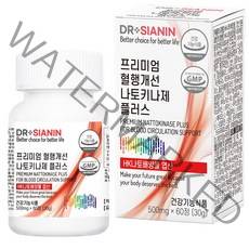 닥터시아닌 프리미엄 혈행개선 나토키나제 플러스, 60정, 1개