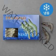 다이아몬드 흰다리 새우 20마리 (냉동), 500g, 1팩