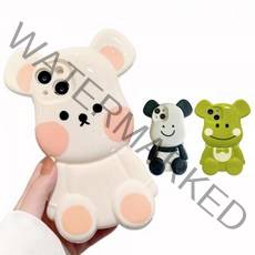 아이폰13 12 11 pro max xs 귀여운 동물 캐릭터 실리콘 케이스