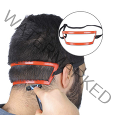 목 헤어라인 가이드 쉐이빙 템플릿 헤어컷 키트 도구, GD12637라인가이드 아이보리