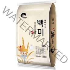 엉클탁 2022년산 햅쌀 백미, 20kg, 1개