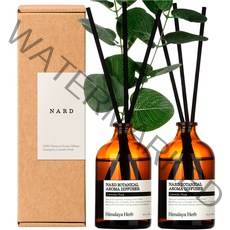 부케가르니 나드 보타니컬 아로마 디퓨저 100ml x 2p + 유칼립투스, 라벤더머스크