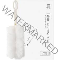 살림백서 먼지떨이 스틱 + 청소포 리필 10p, 화이트, 1세트