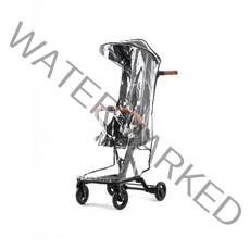 맘앤리틀 로이스 트라이크 레인커버, 블랙, 1개