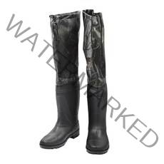 해동 카모플라쥬 낚시 무릎장화 웨이더 부츠, 250