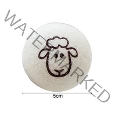 미니스타일러 미니건조기 빨래건조기 6pc 유형 건조 양모 공 5CM Anti-Entanglement 가정용 옷 세탁기 특수, 01 1 pc-5cm, [01] sheep1pc