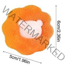 미니스타일러 미니건조기 빨래건조기 애완 동물 헤어 캐처 세탁기 및 건조기용 공, 01 Orange