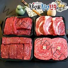 더바른식탁 한우 한우선물세트 7호 1.6kg 횡성 한우 선물 세트 한우 국거리 한우 등심, 7호 1.6kg 1세트