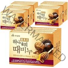 무궁화 허니율피 때비누 100g×6개, 100g, 6개입