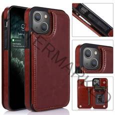 하루글림 슬림 리어 가죽 카드지갑 휴대폰 케이스 (아이폰)